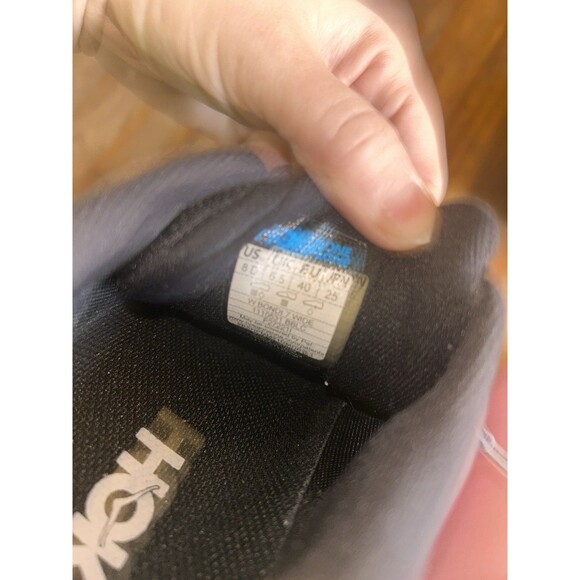 Hoka One One Bondi 7 Running Comfort Shoes Black Size 8D - Picture 5 of 5